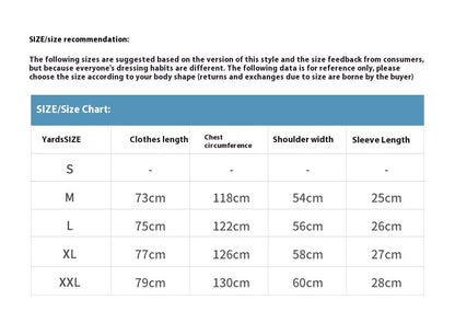 Large-Area Printed Short-sleeved T-shirt For Men