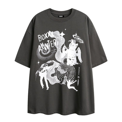 Creative Pattern Printed T-shirt For Men