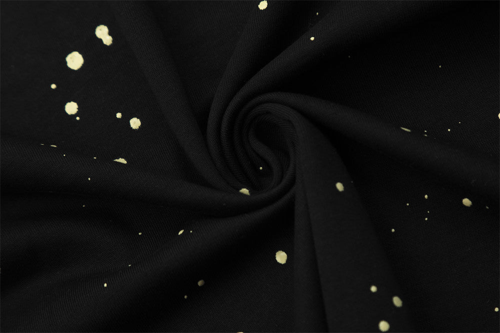 Printed Starry Sky Short-sleeved T-shirt For Men