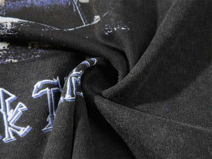 Pattern Printed T-shirt Top For Men