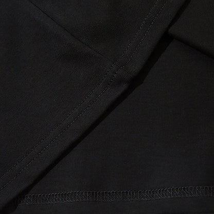 Letter Wave Print Short-sleeved T-shirt For Men