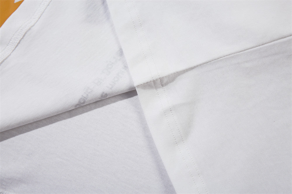 Printed Cotton Short-sleeved T-shirt For Men