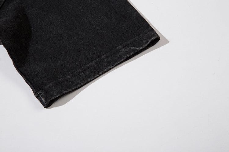 Depressed Cartoon Distressed T-shirt For Men