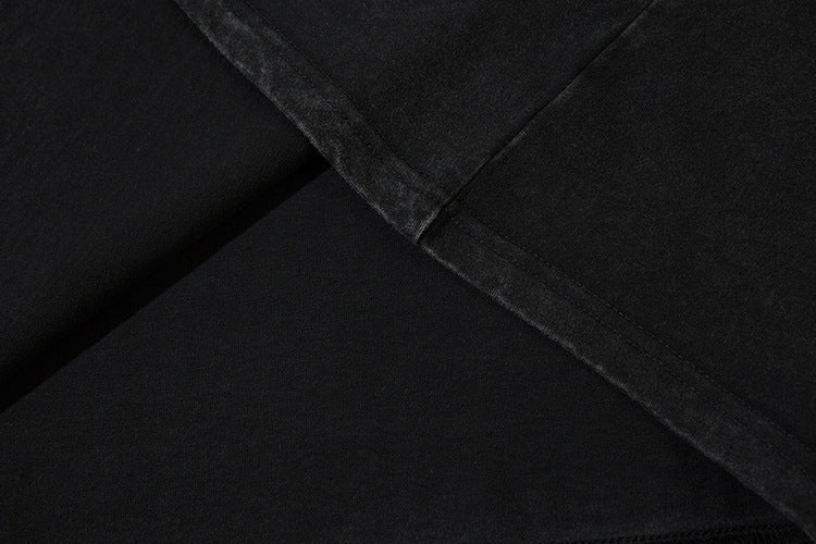 Depressed Cartoon Distressed T-shirt For Men