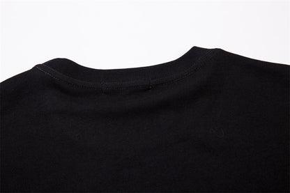 Mask Printed Short-sleeved T-shirt For Men