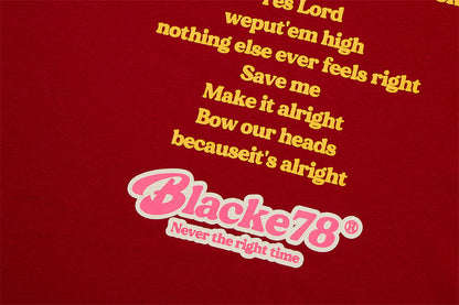 Large-Area Printed Short-sleeved T-shirt For Men