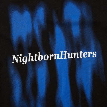 Illusory Blue-Ray Printed T-shirt For Men