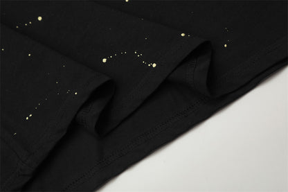 Printed Starry Sky Short-sleeved T-shirt For Men