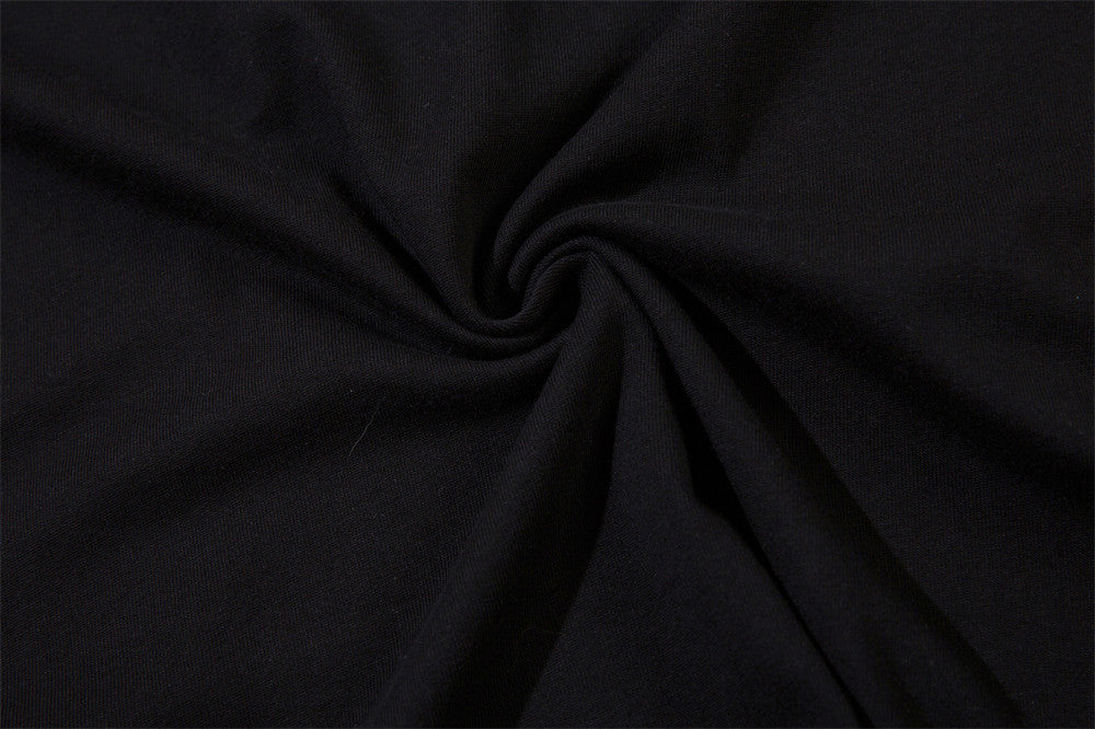 Mask Printed Short-sleeved T-shirt For Men