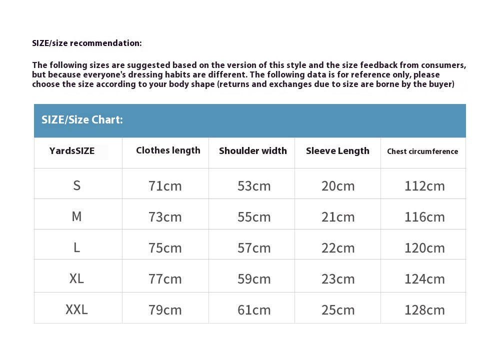 Printed Cotton Short-sleeved T-shirt For Men