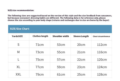 Printed Cotton Short-sleeved T-shirt For Men