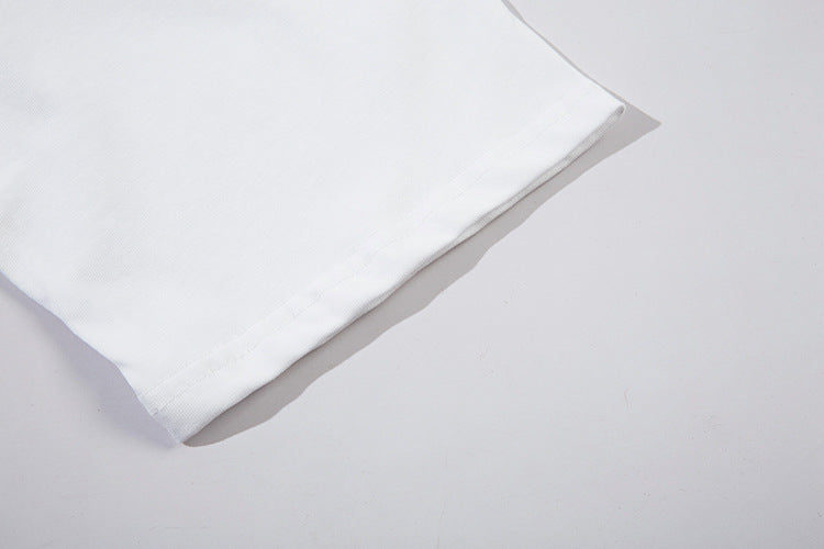 Butterfly Rhinestone Printed Necklace T-shirt For Men