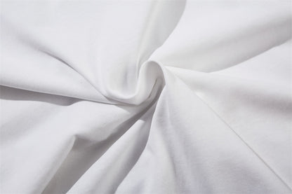 Printed Cotton Short-sleeved T-shirt For Men