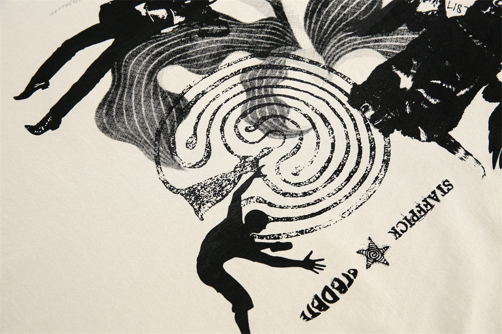 Creative Pattern Printed T-shirt For Men