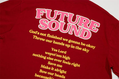 Large-Area Printed Short-sleeved T-shirt For Men