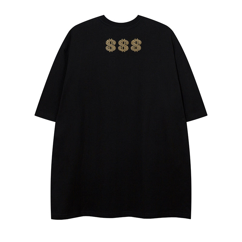 Mouse Printed Short-sleeved T-shirt For Men